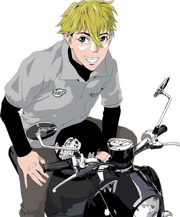 株式会社H.O.S　採用漫画キャラクター